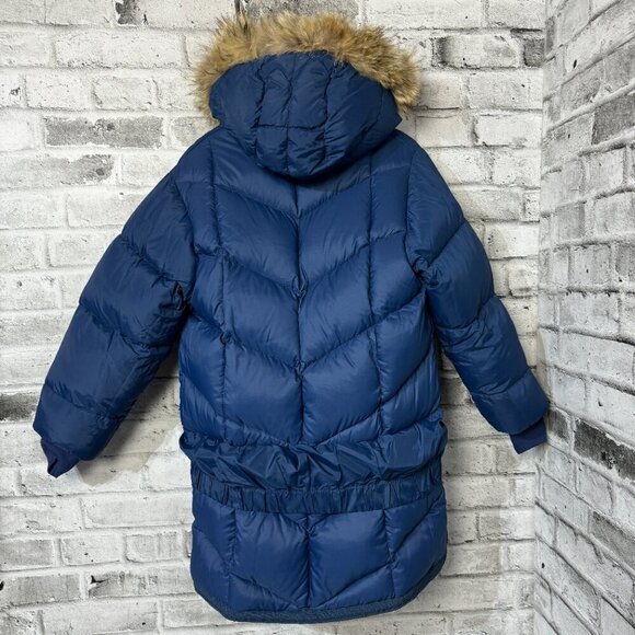 Vintage Inuit Parka Coat Goose Down Puffer Jacket Fur Trim Hood - Picture 9 of 16